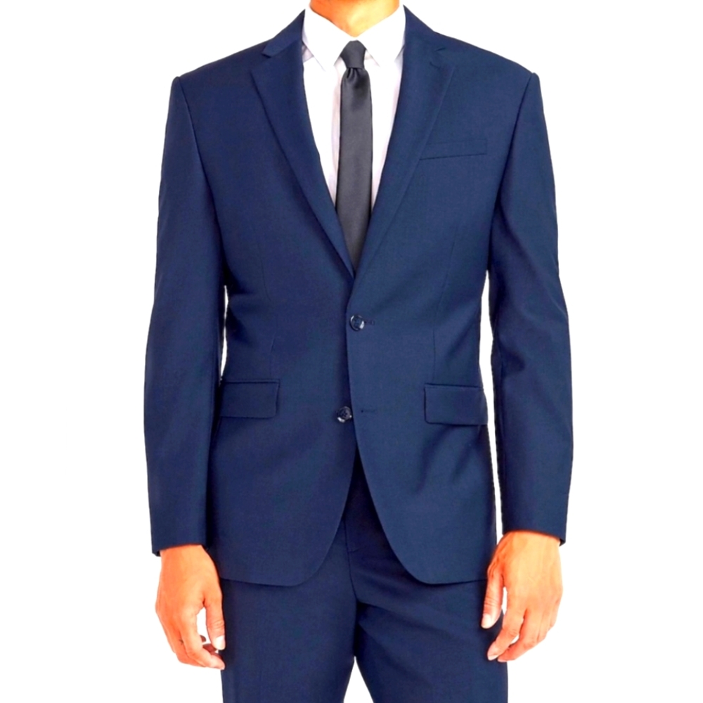 NWT EXPRESS Navy Blue Classic Blazer 48R